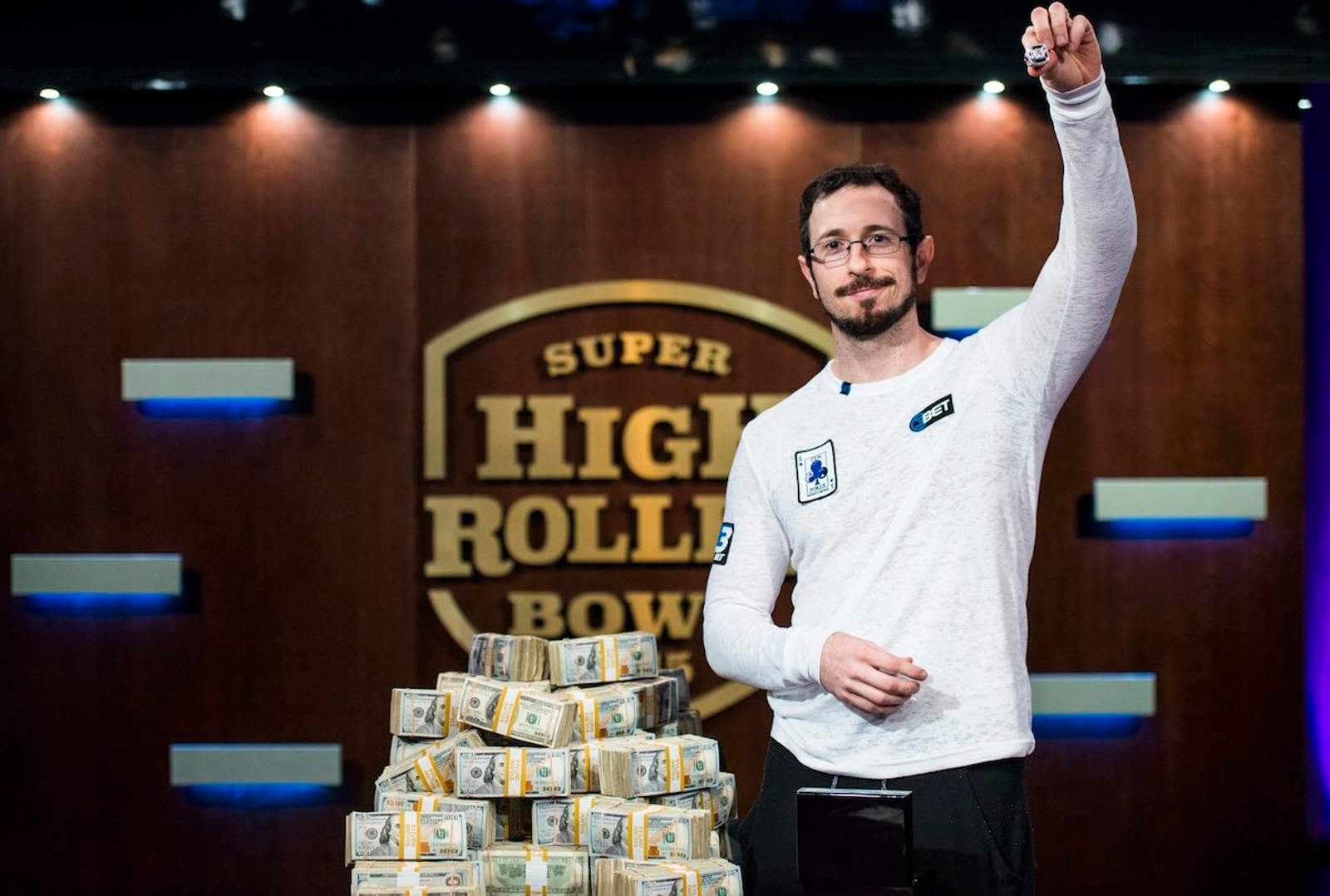 Action Underway for 2017 Super High Roller Bowl Day 1