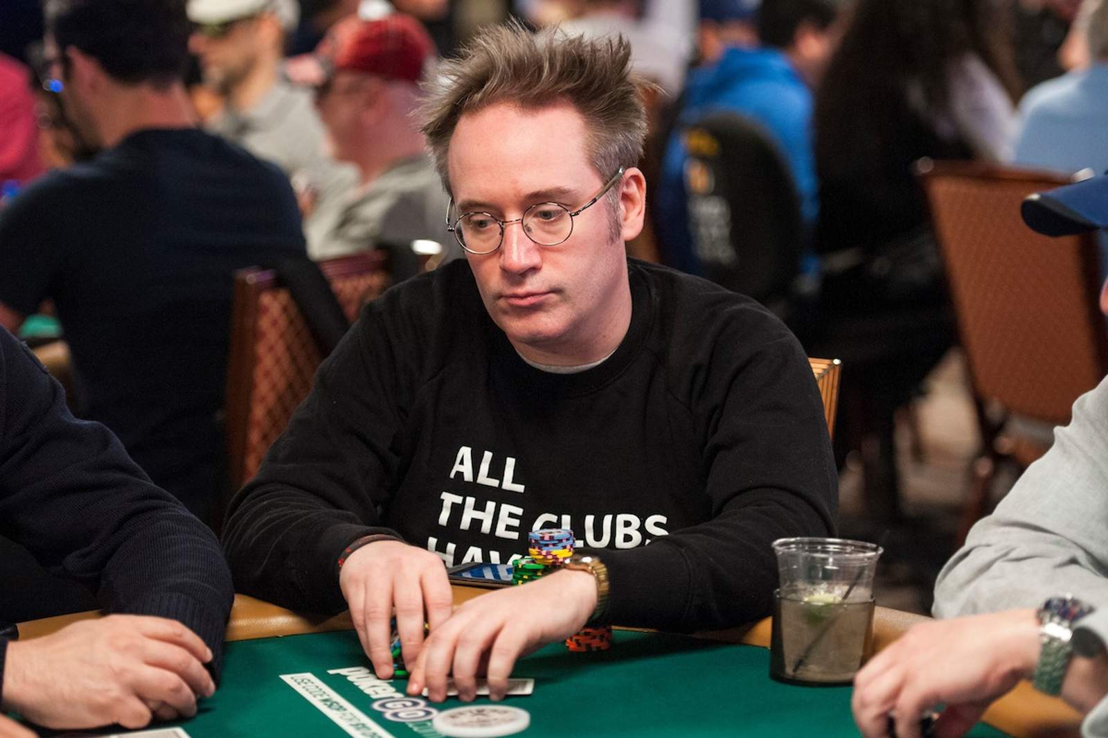 Sam Grafton Goes Up, Mortensen Leads Day 1A of the Main Event
