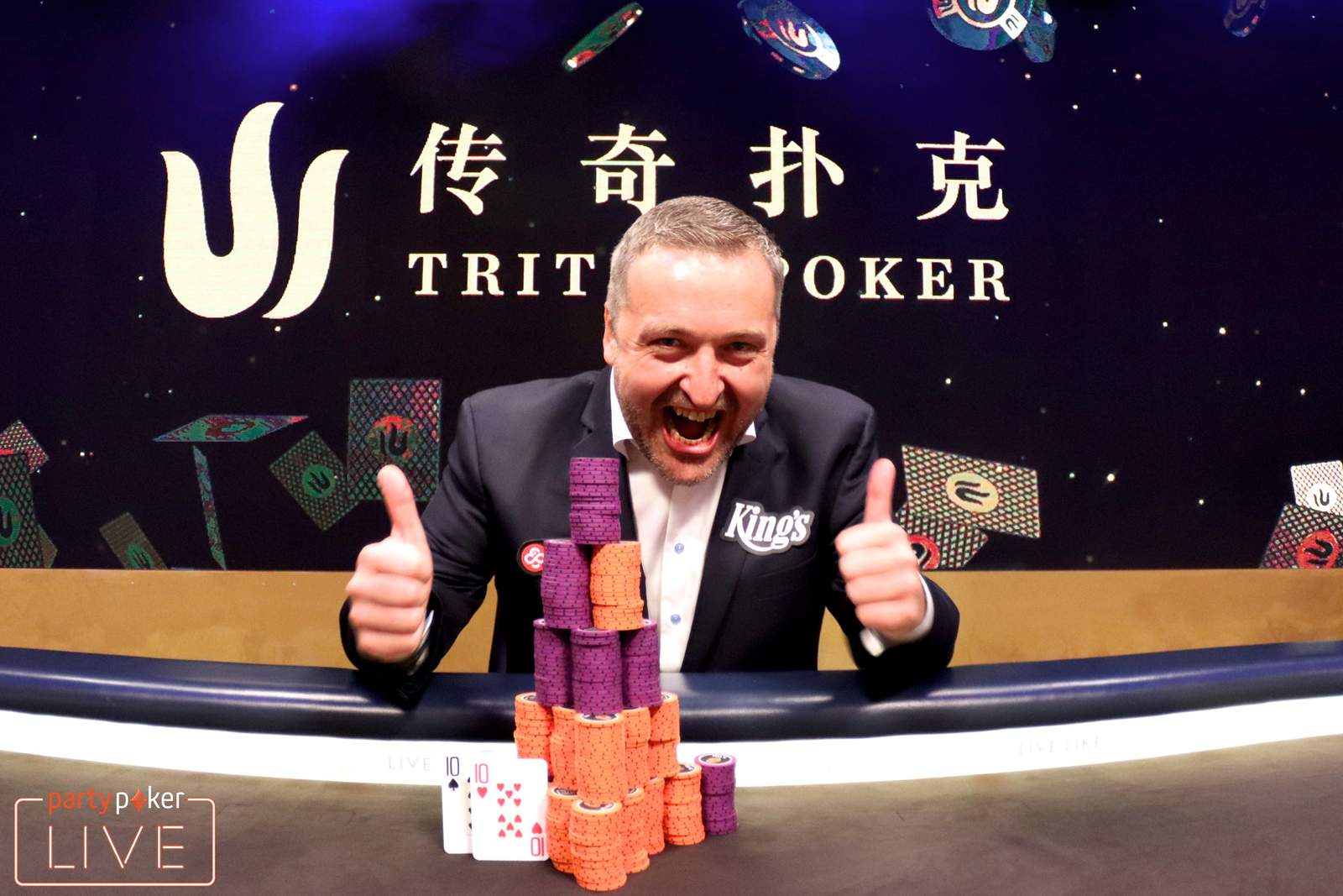 Tony G Wins partypoker LIVE MILLIONS Triton Short Deck Event for €237,250