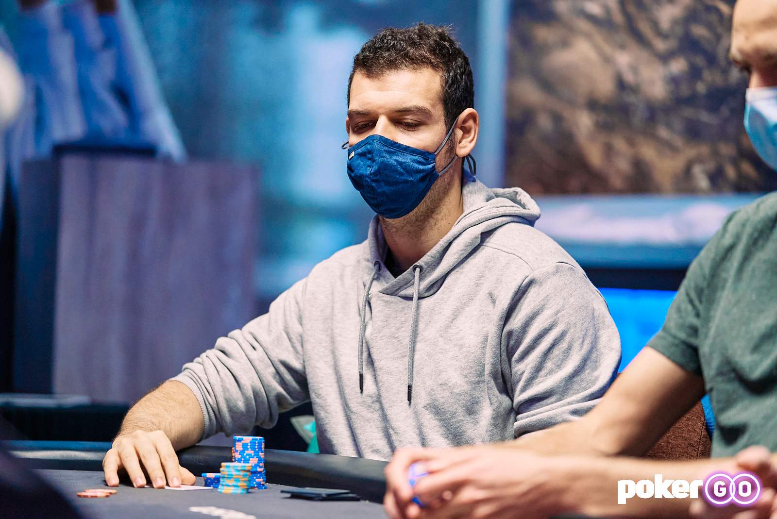 Michael Addamo Leads the Final Five of Event #11: $50,000 No-Limit Hold'em