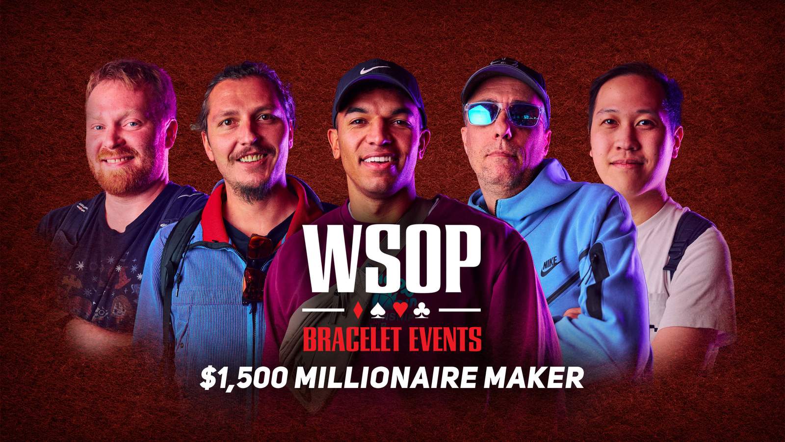 Watch the WSOP Event #37: $1,500 MILLIONAIRE MAKER Final Table on PokerGO.com at 8 p.m. ET