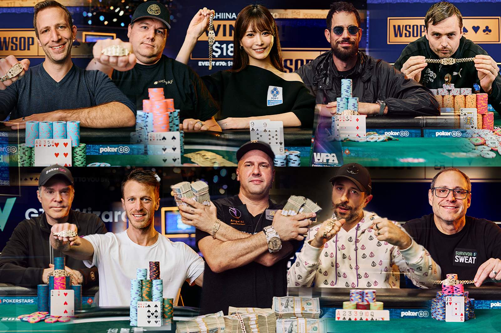 Every Gold Bracelet Winner from the 2025 WSOP