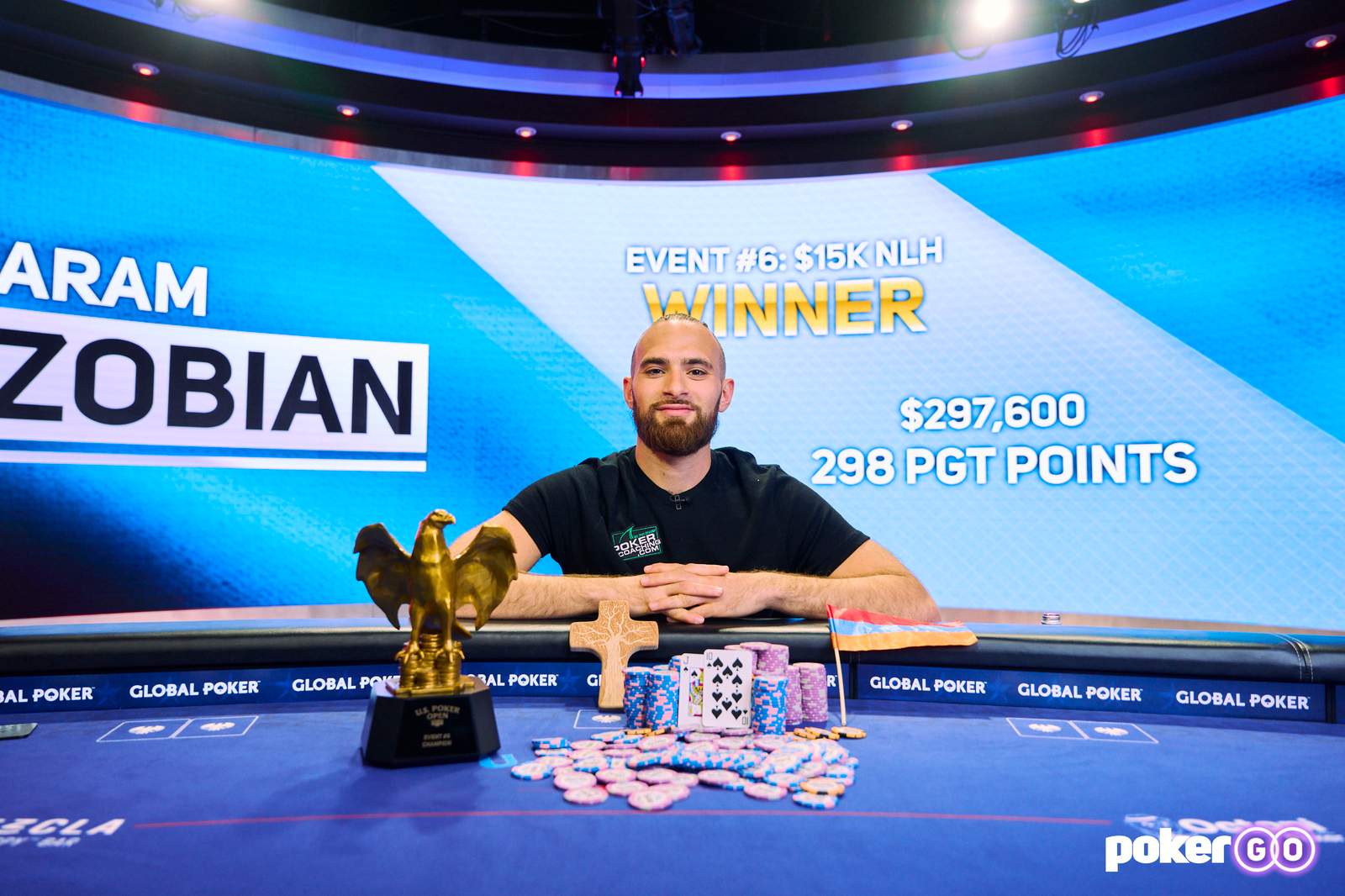 Aram Zobian Captures Second Career PGT Title in Event #6: $15,100 No-Limit Hold'em