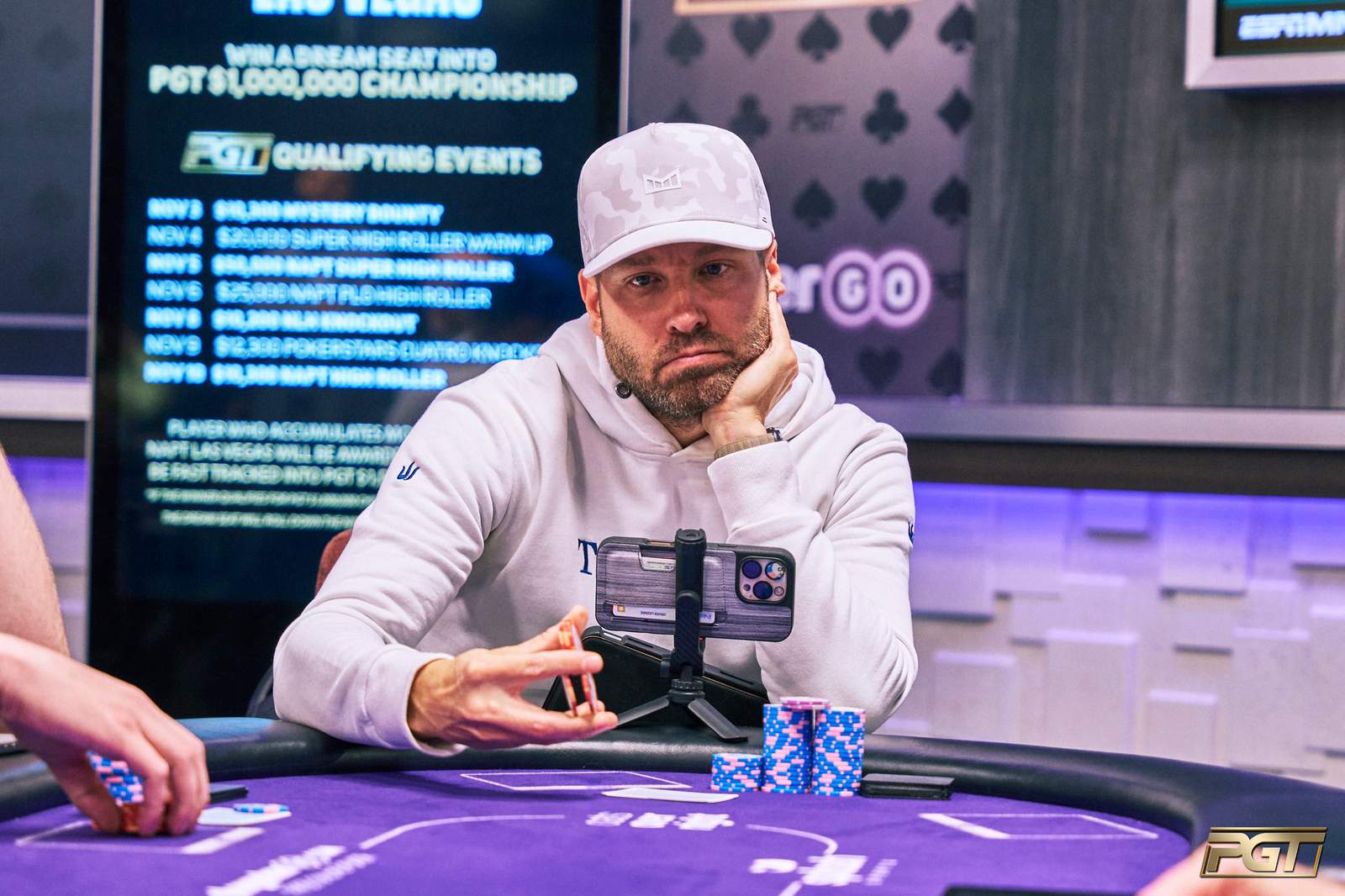 Jeremy Ausmus Leads Poker Masters Event #8: $15,100 No-Limit Hold'em Final Table