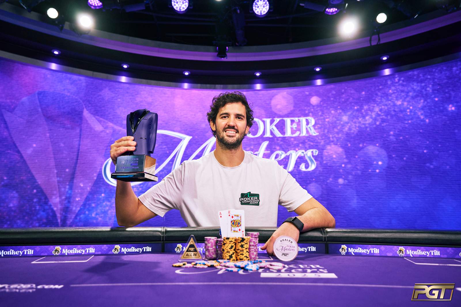 Justin Saliba Captures 2nd Career PGT Title in Event #9: $15,100 No-Limit Hold'em