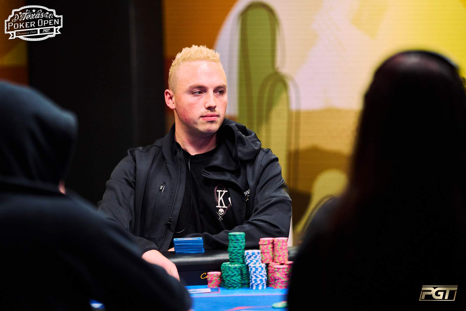 Kaleb Harwell Leads the Remaining 11 Players After Day 2 of the Texas Poker Open $3,300 Main Event