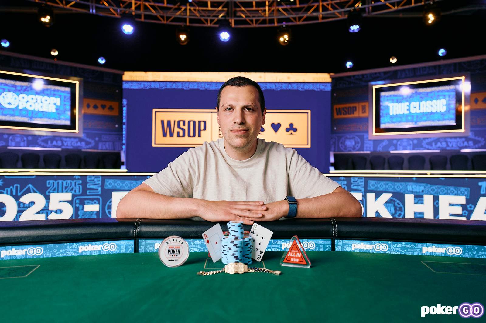 Artur Martirosyan Wins 3rd WSOP Bracelet in $25K Heads-Up Championship