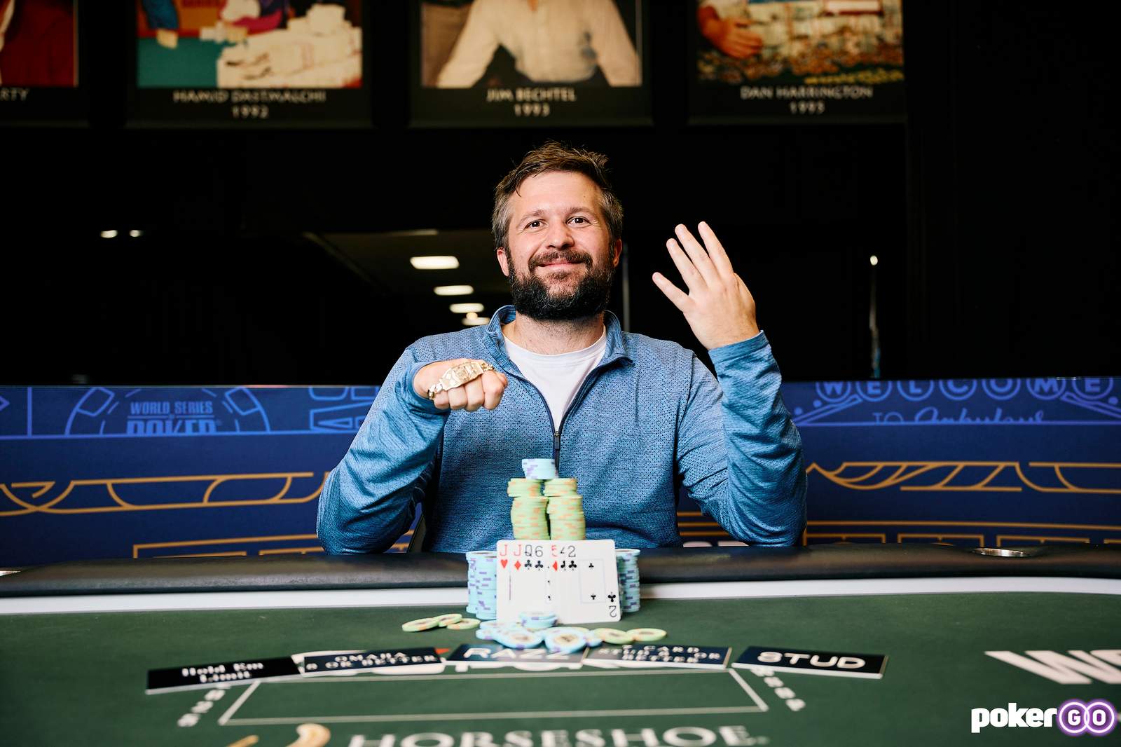 Chad Eveslage Wins 4th WSOP Bracelet in $25k H.O.R.S.E. High Roller