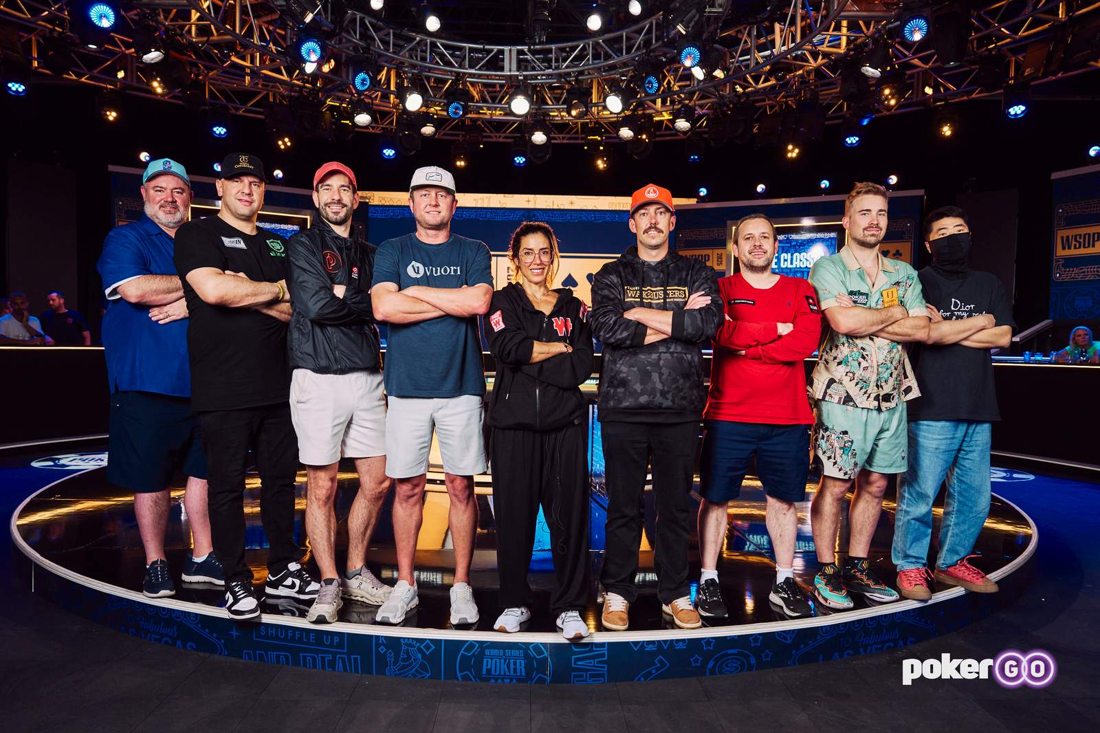 Meet the Players at the 2025 WSOP Main Event Final Table